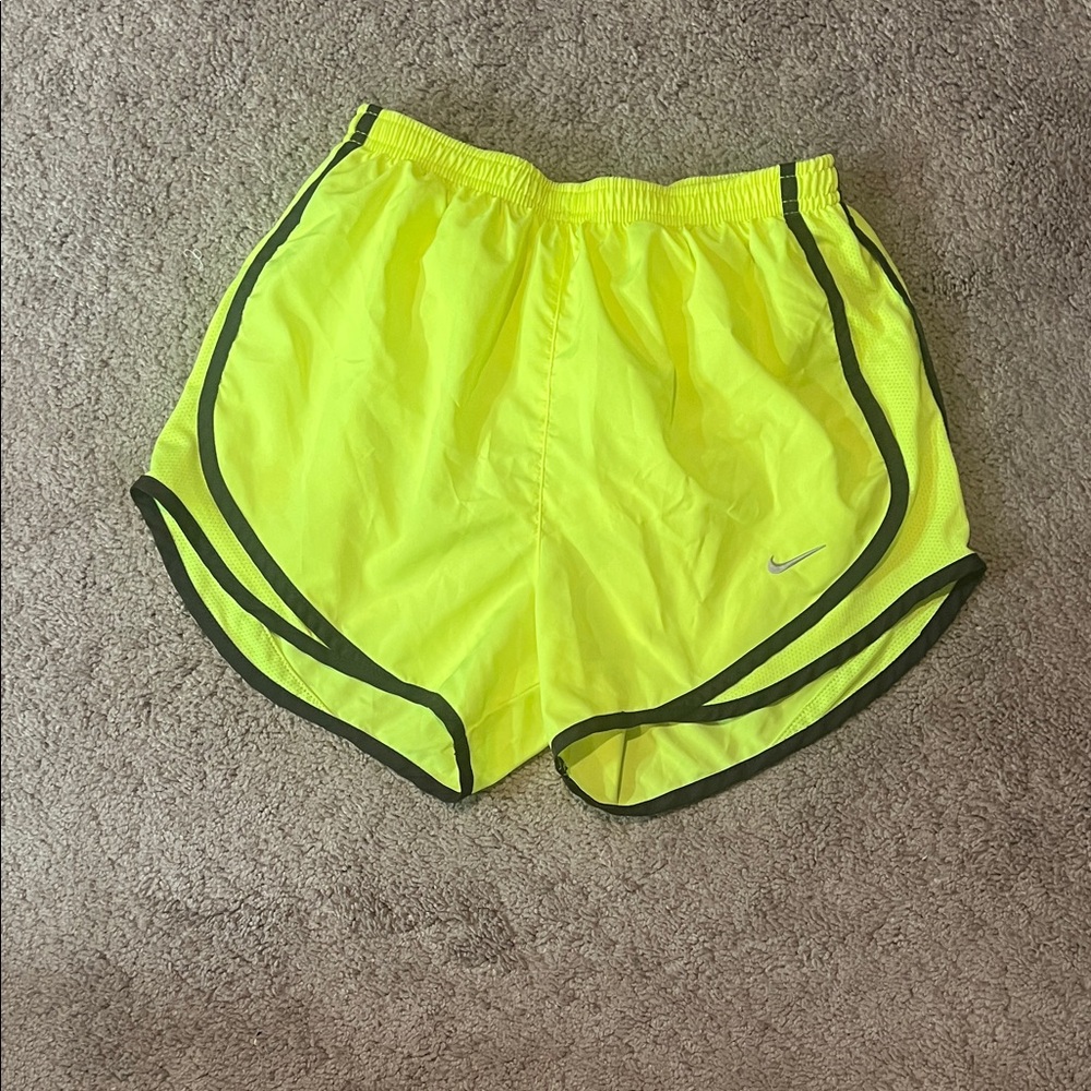 Nike Bright Yellow Athletic Shorts